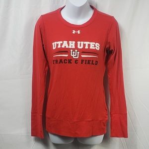 Utah Utes track and field long sleeve shirt